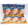 Image 1 : 6 BAGS OF DISPOSABLE POLY GLOVES 1 BAG = 50 GLOVES