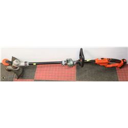 BLACK AND DECKER WEED WACKER WITH 20V BATTERY