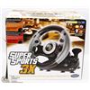 Image 1 : SUPER SPORTS 3X GAMING WHEEL
