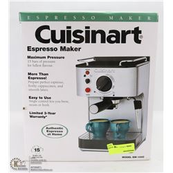 CUISINART ESPRESSO MAKER