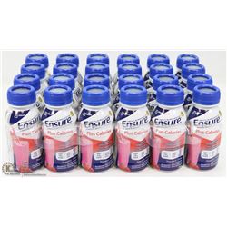 CASE OF ENSURE MEAL SUPPLEMENTS STRAWBERRY+