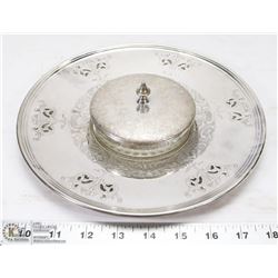 PRIMROSE E.P. COPPER APPETIZER TRAY