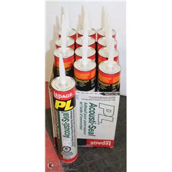 CASE OF 12  LEPAGE ACOUSTI SEAL VAPOR BARRIER