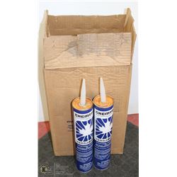 LOT OF 12 CHEMTRON VERSABOND STRUCTURAL ADHESIVE