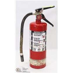 5LB A,B,C FIRE EXTINGUISHER CHARGED AND PINNED