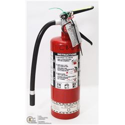 5LB A,B,C FIRE EXTINGUISHER CHARGED AND PINNED