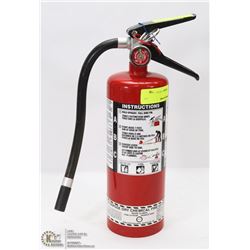5LB A,B,C FIRE EXTINGUISHER CHARGED AND PINNED