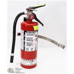 5LB A,B,C FIRE EXTINGUISHER CHARGED AND PINNED