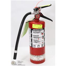 5LB A,B,C FIRE EXTINGUISHER CHARGED AND PINNED