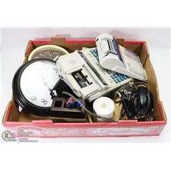 FLAT OF TEXAS INSTRUMENTS,RPRINTING CALCULATORS