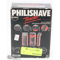 PHILISHAVE TRACER RECHARGEABLE SHAVER