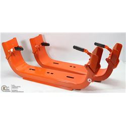 PAIR OF WORKHORSE ADJUSTABLE PLATFORM