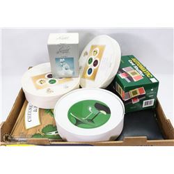 FLAT WITH AUTOMATIC CARD SHUFFLER, RETRO