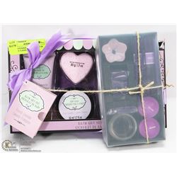 NEW LAVENDER BATH GIFT SET & INCENSE /CANDLE