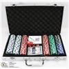 Image 1 : NEW POKER SET IN LOCKABLE CASE
