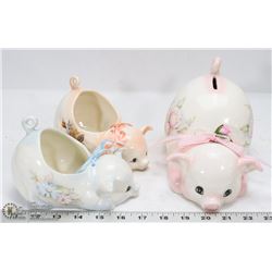 SET OF 3 HAND CRAFTED IN ALBERTA BY RITA KELLY