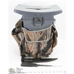 WOODSTREAM HUNTING SEAT WITH FISKARS FILLET