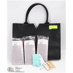 THIERRY MUGLER TOTE BAG WITH OVER 35 SAMPLES OF