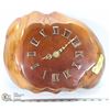 Image 1 : KNOTTED WOOD WALL CLOCK