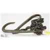 Image 1 : 5/16 CHAIN WITH J  HOOKS  AND GRAB HOOKS   (BA PRODUCTS )