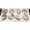 Image 1 : LOT OF 8 COLLECTOR PLATES BY SANDRA KACK "HEARTS &