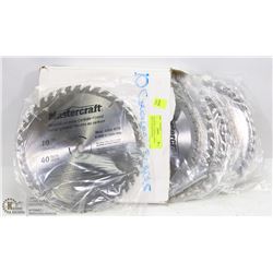 10 GENERAL PURPOSE CARBIDE CIRCULAR SAW BLADES.