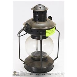 VINTAGE METAL LANTERN.