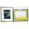 Image 1 : LOT OF TWO FRAMED AND MATTED PRINTS