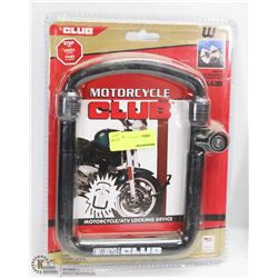 MOTORCYCLE CLUB: MOTORCYCLE/ATV LOCKING DEVICE