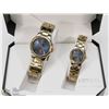 Image 1 : HIS AND HERS MATCHING GENEVA WATCHES