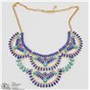 Image 1 : LADIES BLUE AND GREEN FASHION CHOKER