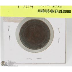 1904 CANADIAN ONCE CENT COIN