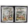 Image 1 : LOT OF 2 VINTAGE FRAMED PAINTINGS