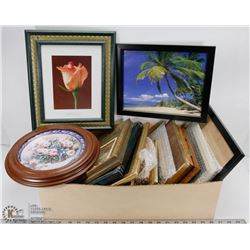 BOX OF NEW PICTURE FRAMES