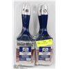 Image 1 : 6 NEW 3" PAINTBRUSHES.