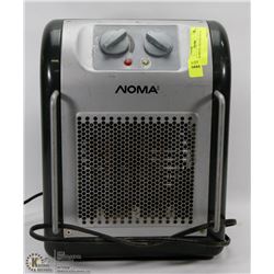 NOMA METAL HEATER AND FAN