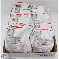 FLAT OF 3M PARTICULATE FILTER P100
