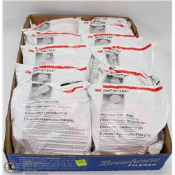 FLAT OF 3M PARTICULATE FILTER P100