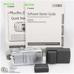 CANON POWERSHOT S45 CAMERA WITH MANUAL, 2