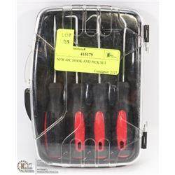 NEW 4PC HOOK AND PICK SET