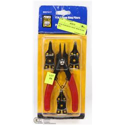NEW POWERFIST SNAP  RING PLIER SET