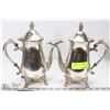 Image 1 : ESTATE PAIR OF TEA SERVERS