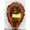 Image 1 : BURL WALL CLOCK