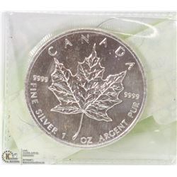 MAPLE LEAF .999 SILVER COIN