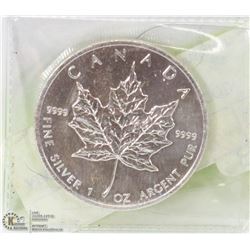 MAPLE LEAF .999 SILVER COIN