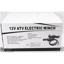 NEW 12VOLT ATV WINCH