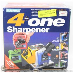PLASPLUGS 4-IN-ONE SHARPENER - CHISEL &