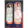 Image 1 : LOT OF 2 CERAMIC DOLLS.