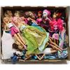 Image 1 : FLAT OF OVER 30 BARBIES & BRATZ DOLLS, COMES WITH