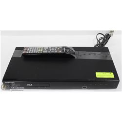 SAMSUNG BLU-RAY DVD PLAYER WITH REMOTE